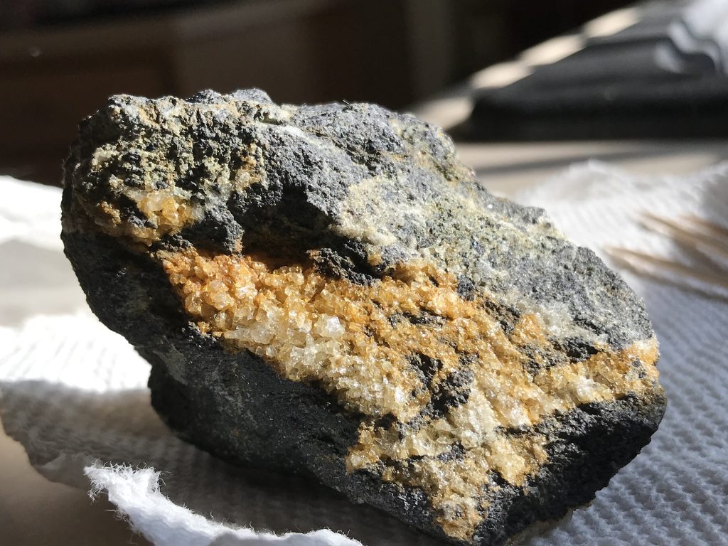 oxidized gold ore