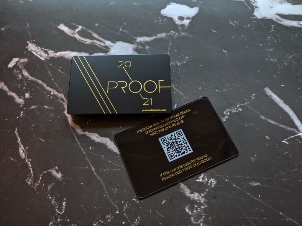 metal card design
